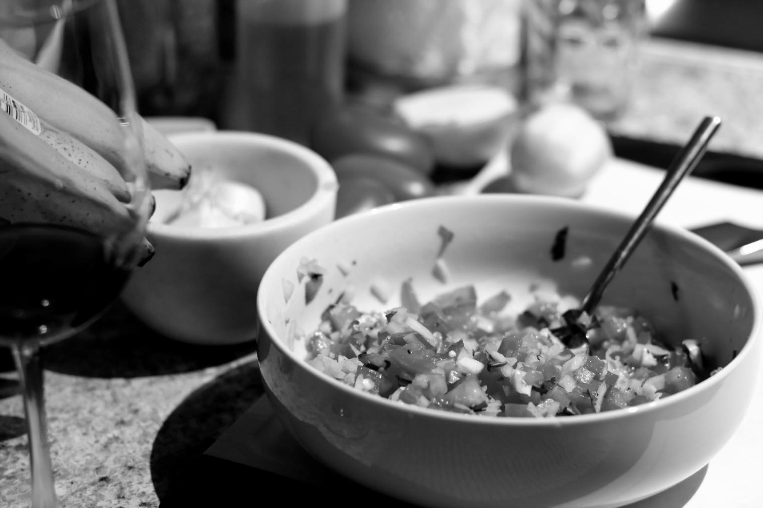 International cuisine learning platform interface